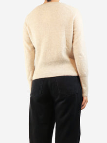 Neutral cashmere jumper - size M Knitwear Joseph 