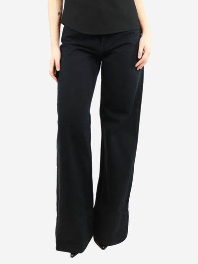 Black wide-leg jeans - size UK 10 Trousers Reformation 