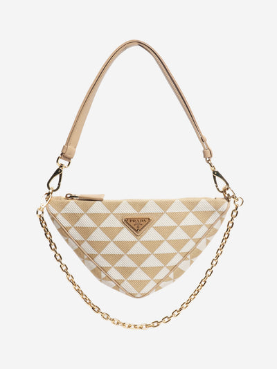 Neutral Symbole leather mini bag Shoulder bags Prada 