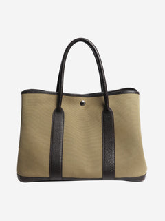 Khaki Garden Party tote bag Tote Bags Hermes 