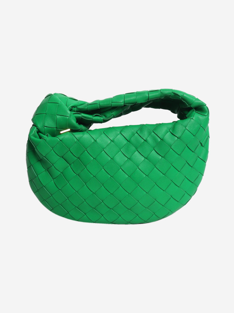 Green mini Jodie bag Top Handle Bags Bottega Veneta 