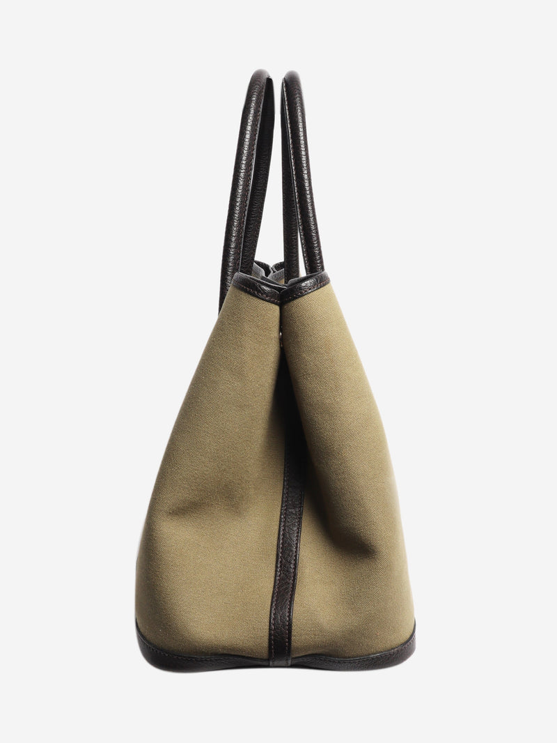 Khaki Garden Party tote bag Tote Bags Hermes 