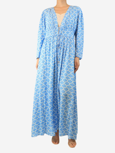 Blue Farrah kaftan - size M Dresses Melissa Odabash 