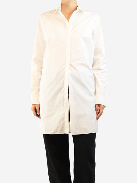 Off-white long shirt - size UK 12 product image