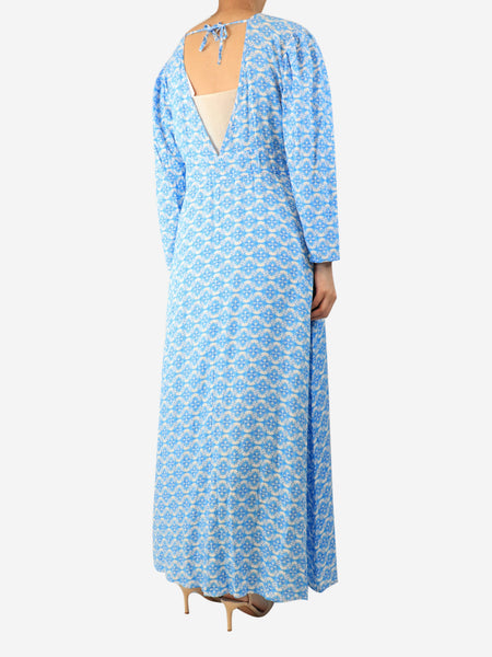 Blue Farrah kaftan - size M alternate image