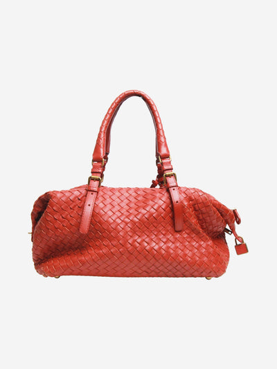 Orange Intrecciato shoulder bag Shoulder bags Bottega Veneta 