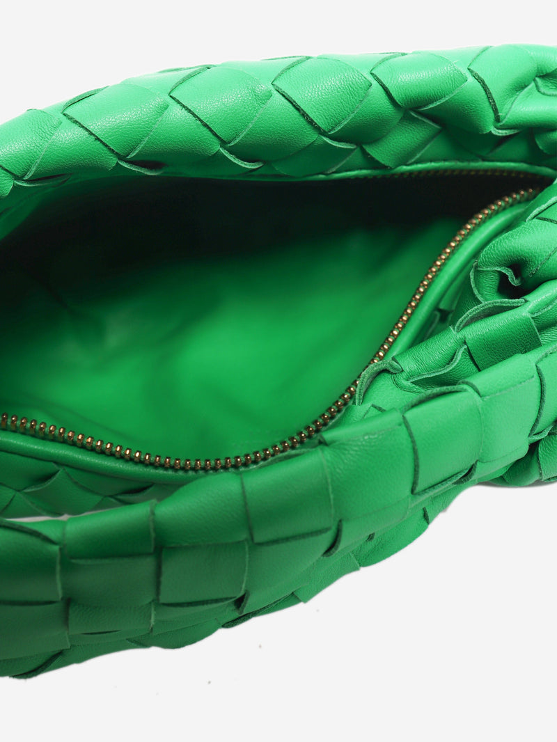Green mini Jodie bag Top Handle Bags Bottega Veneta 