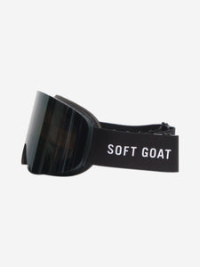 Soft Goat Black ski goggles