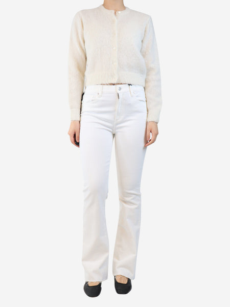 White Canyon raw-hem jeans - size UK 12 alternate image