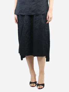 Joseph Black ramie voile Selana midi skirt - size UK 8