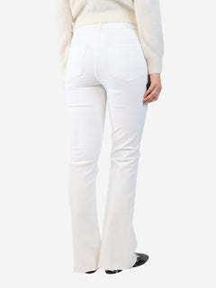 White Canyon raw-hem jeans - size UK 12 Trousers Paige 