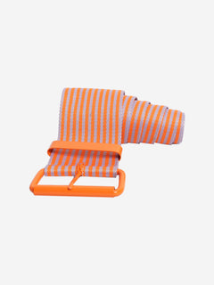 Orange and purple Duette striped belt Belts Essentiel Antwerp 