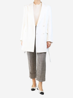 White oversized blazer - size UK 10 Coats & Jackets Iro 