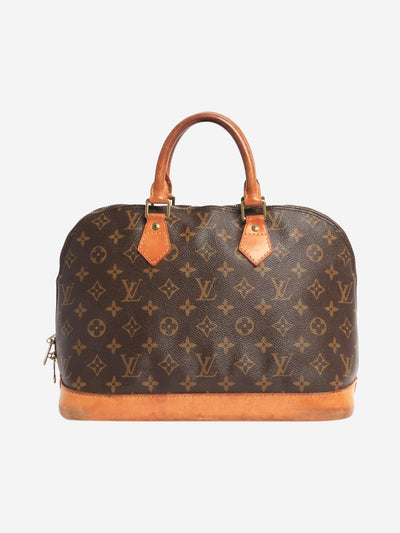 Brown 1994 Alma Monogram bag Top Handle Bags Louis Vuitton 