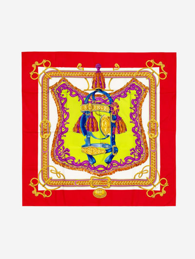 Vintage Bride de Cour silk scarf Scarves Hermes 