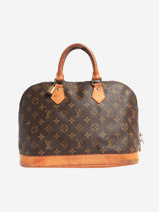 Louis Vuitton Brown 1994 Alma Monogram bag