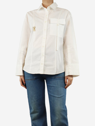 White La Chemise Edolo shirt - size UK 10 Tops Jacquemus 