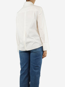 Jacquemus White La Chemise Edolo shirt - size UK 10