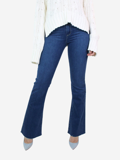 Blue high-rise flare jeans - size UK 8 Trousers Paige 