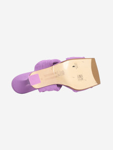 Miista Purple reflective sandals - size EU 38