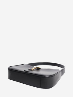 Black leather Le 5 à 7 Mini hobo bag Shoulder bags Saint Laurent 