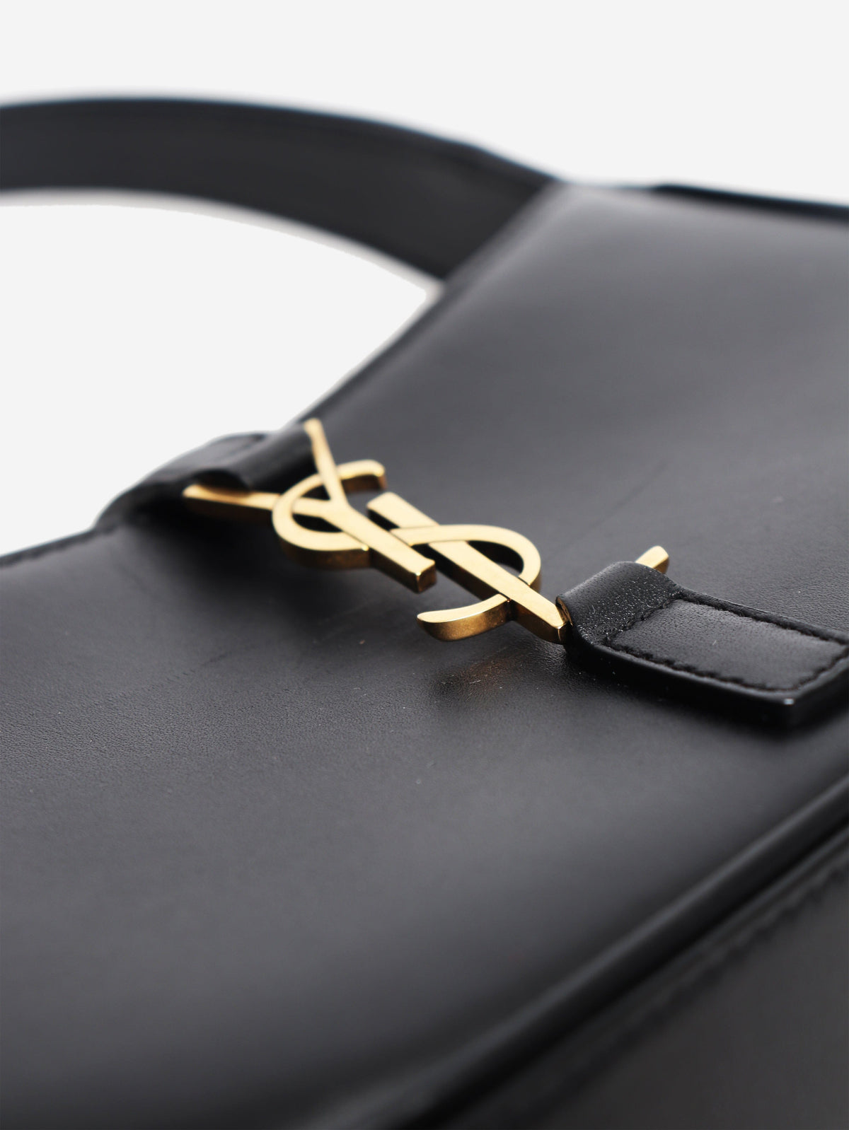 Black leather Le 5 à 7 Mini hobo bag Shoulder bags Saint Laurent 