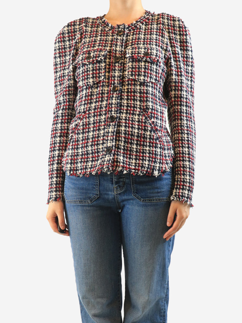 Nelly tweed jacket - size UK 10