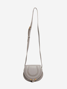 Chloe Grey Marcie saddle shoulder bag