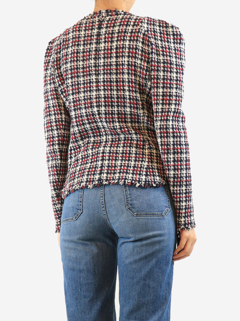 Nelly tweed jacket - size UK 10