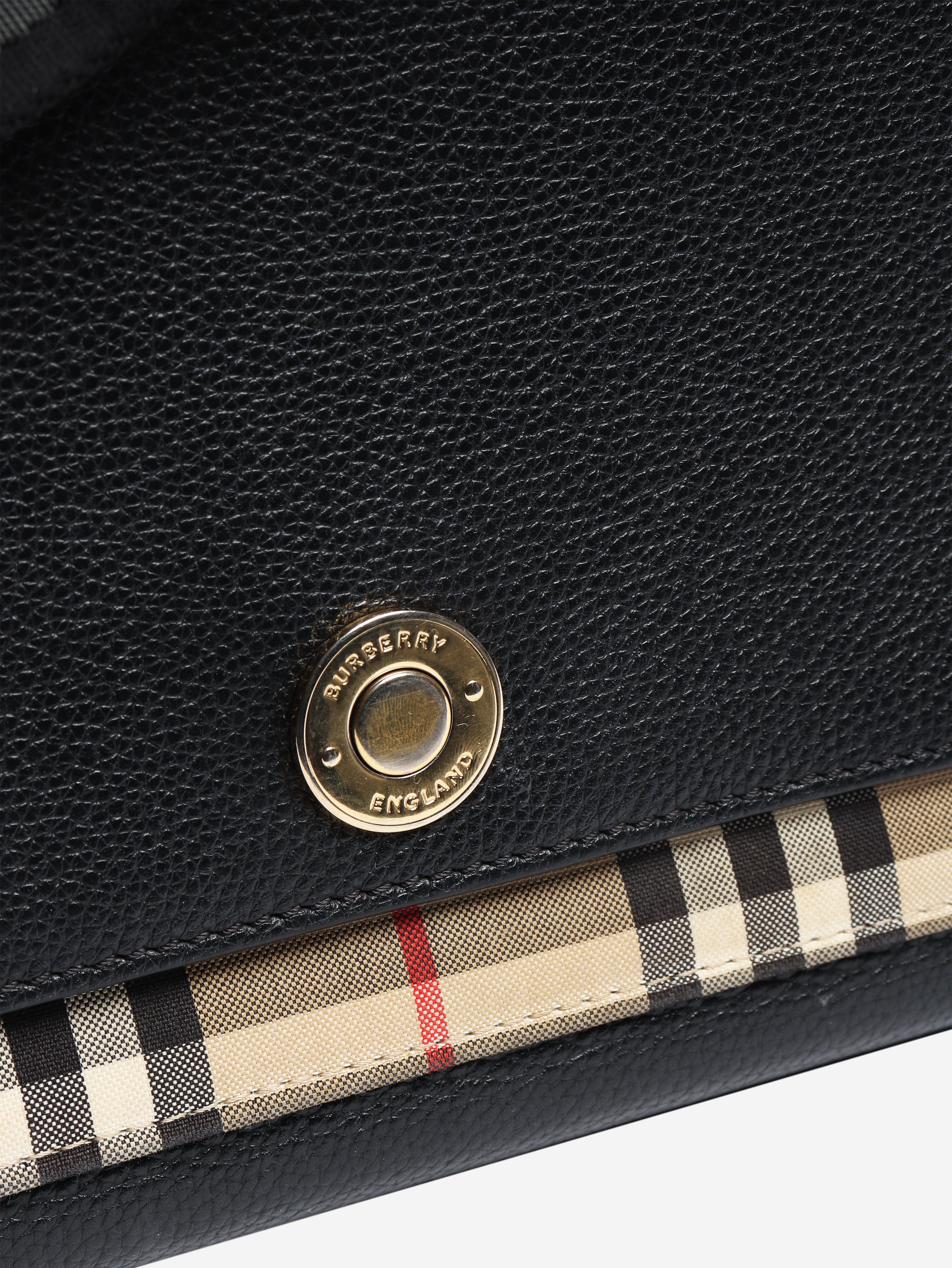 Black Note bag Shoulder bags Burberry 