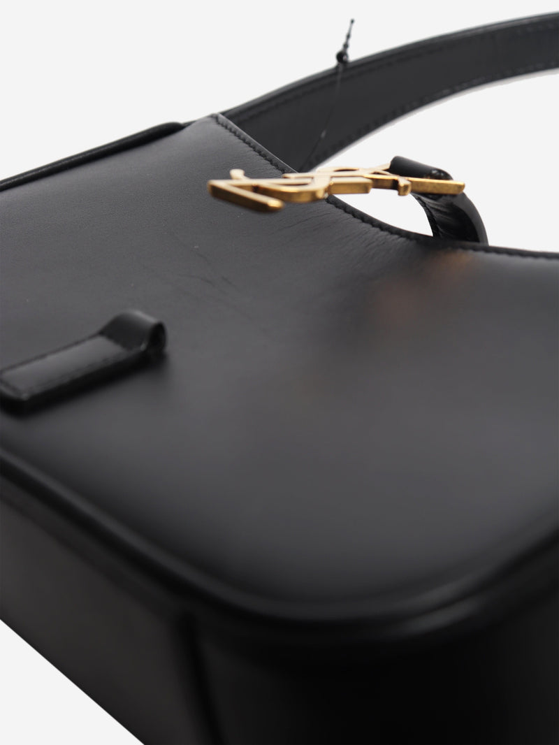 Black leather Le 5 à 7 Mini hobo bag Shoulder bags Saint Laurent 