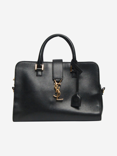 Black monogram Cabas shoulder bag Shoulder bags Saint Laurent 