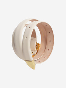 Cream Hollyhock belt Belts Dehance 