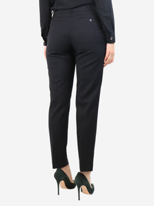 Paul Smith Black wool trousers - size UK 10