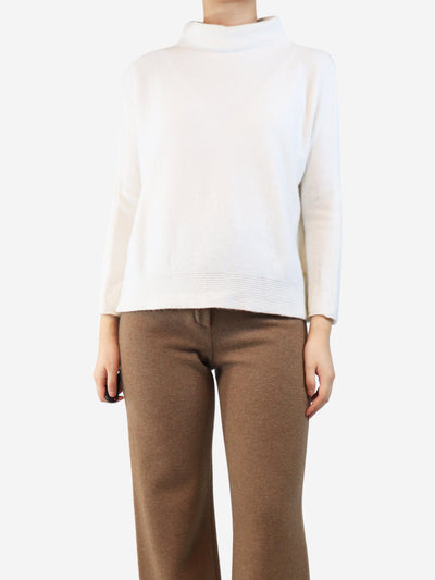 Cream Rhea horizontal jumper - size S Knitwear Bamford 
