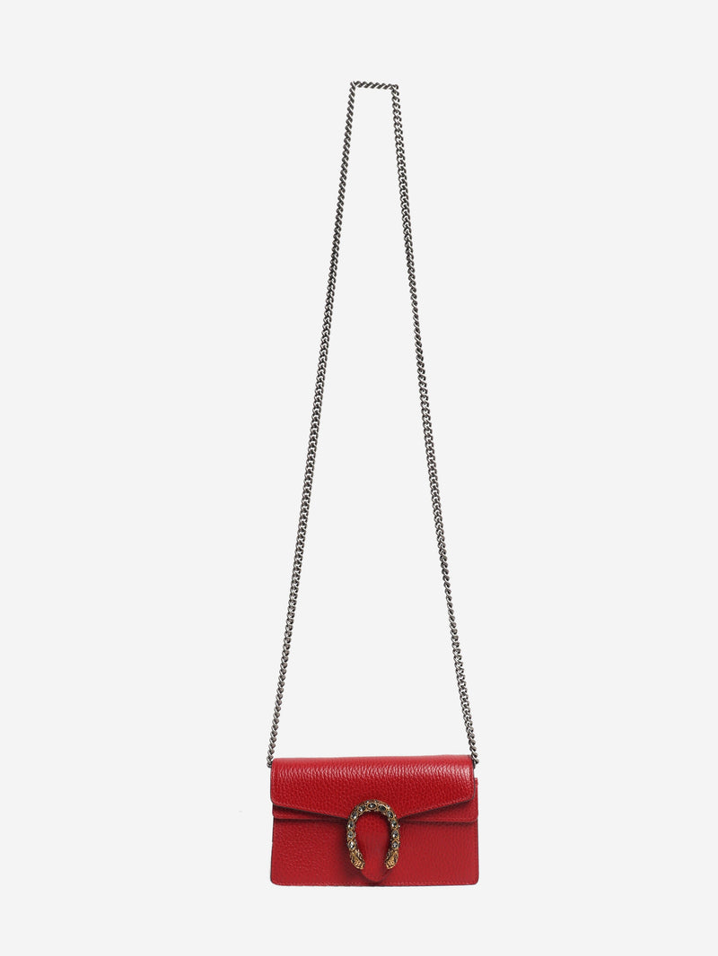 Red mini Dionysus crossbody bag Cross-body Bags Gucci 