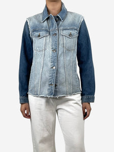 Frame Blue contrasting denim jacket - size S