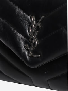 Black quilted leather Toy Loulou crossbody bag Cross-body Bags Saint Laurent 