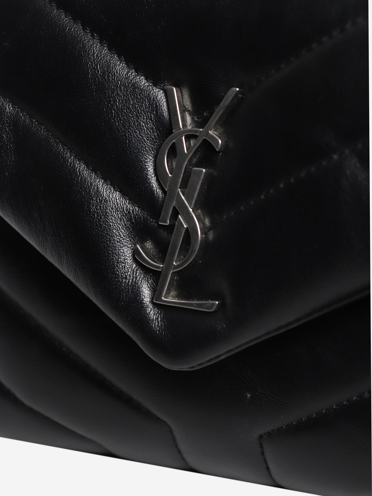Black quilted leather Toy Loulou crossbody bag Cross-body Bags Saint Laurent 