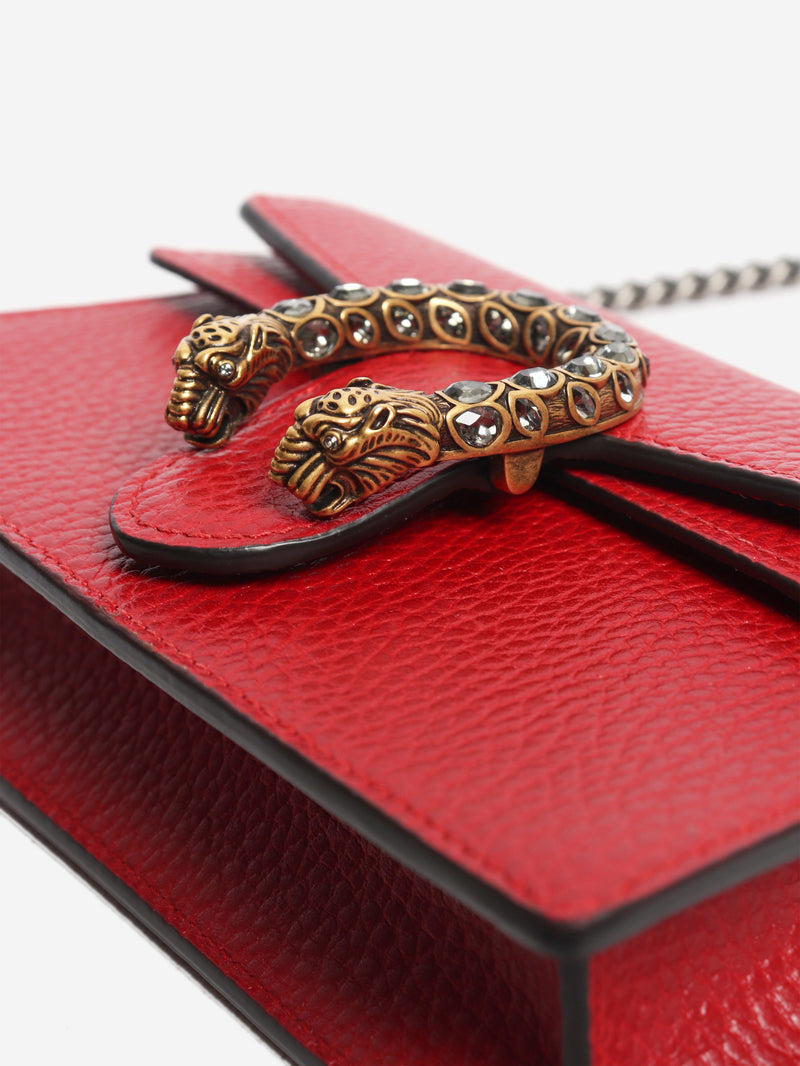 Red mini Dionysus crossbody bag Cross-body Bags Gucci 