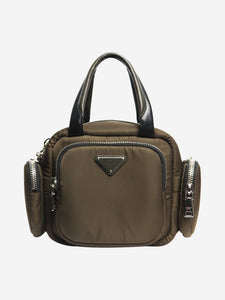 Prada Khaki Tessuto nylon cargo bag