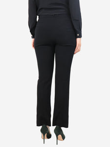 Givenchy Black wool trousers - size UK 10