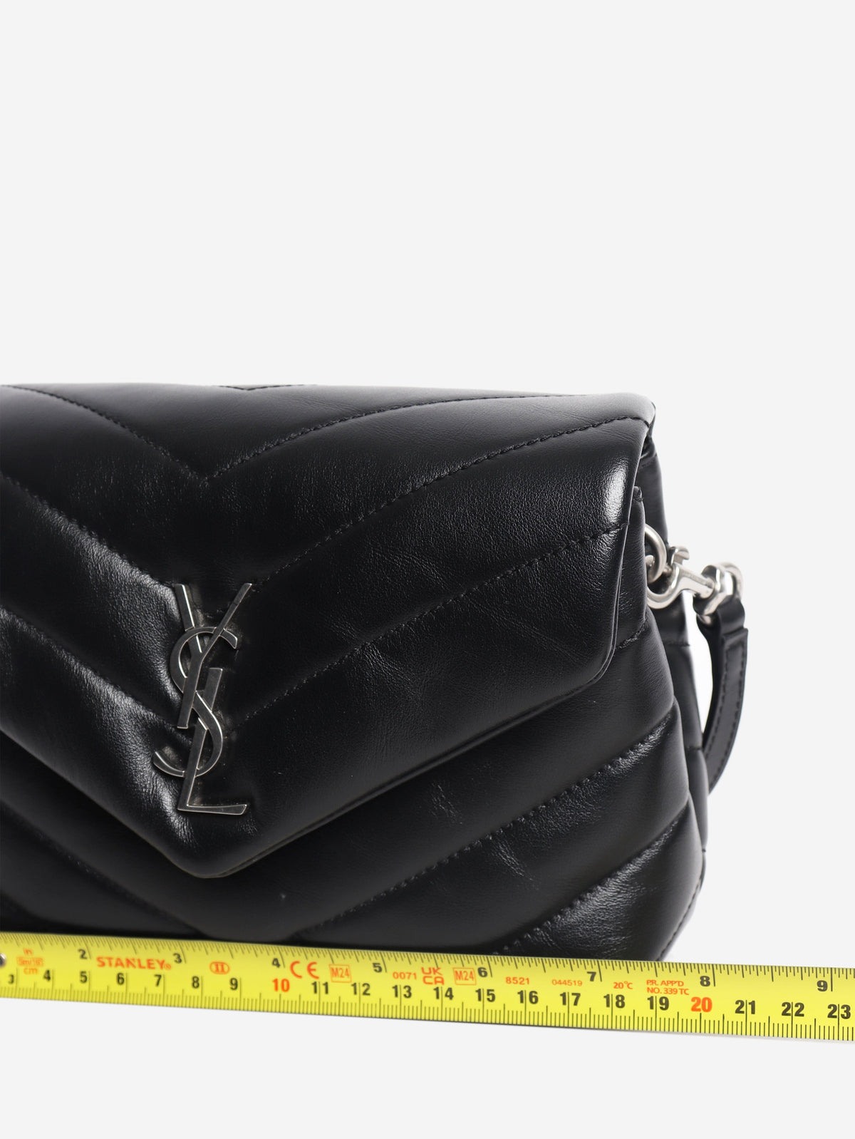 Black quilted leather Toy Loulou crossbody bag Cross-body Bags Saint Laurent 