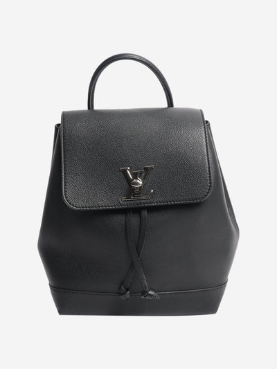 Black 2016 Lockme backpack Backpacks Louis Vuitton 