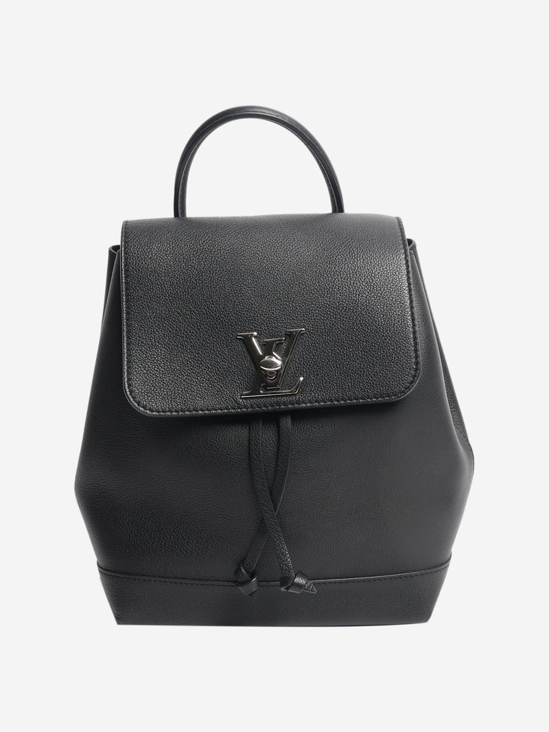 Black 2016 Lockme backpack Backpacks Louis Vuitton 