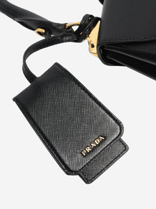 Prada Black Sidonie mini crossbody bag