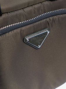 Prada Khaki Tessuto nylon cargo bag