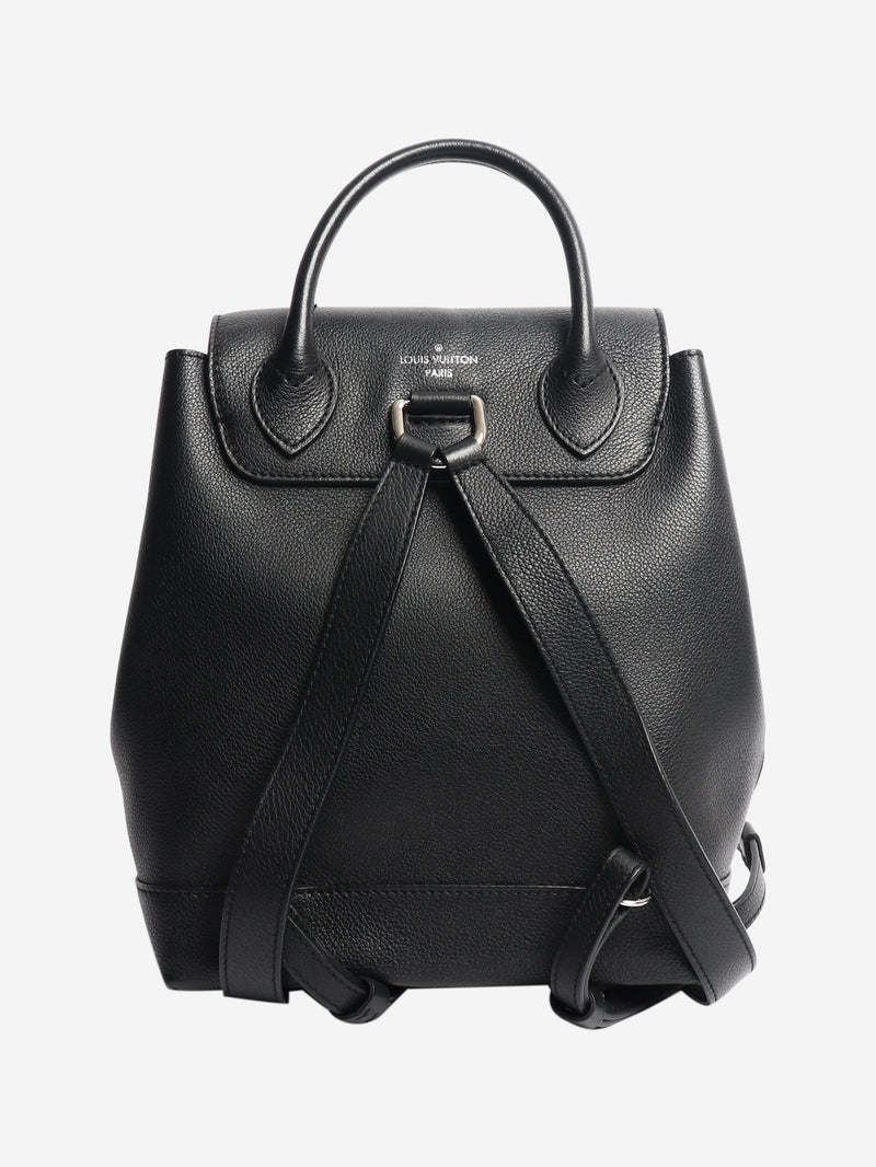 Black 2016 Lockme backpack Backpacks Louis Vuitton 