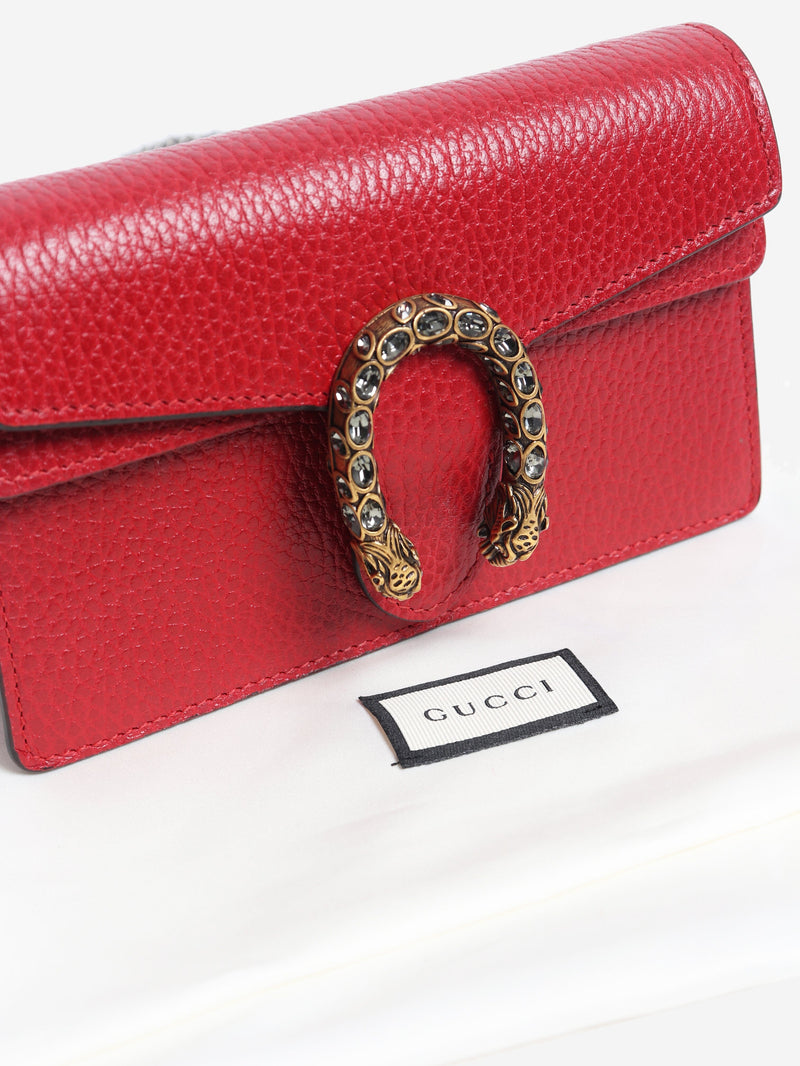 Red mini Dionysus crossbody bag Cross-body Bags Gucci 