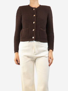 Brown Gaspard cardigan - size S